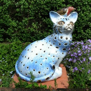 Tracy-Wright-Blue-Dot-Cat