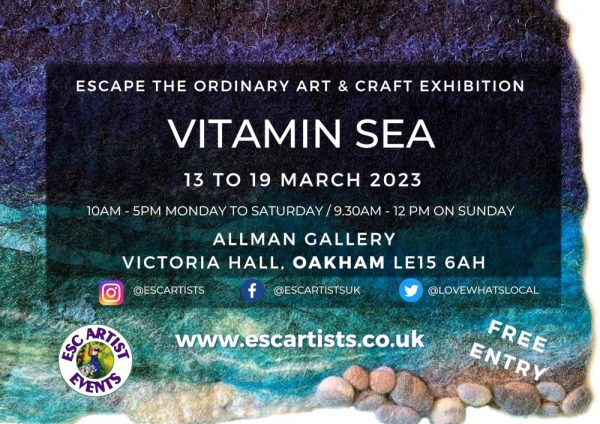 Victoria Hall Oakham Gallery Exhibition: 13 - 19 March 2023
