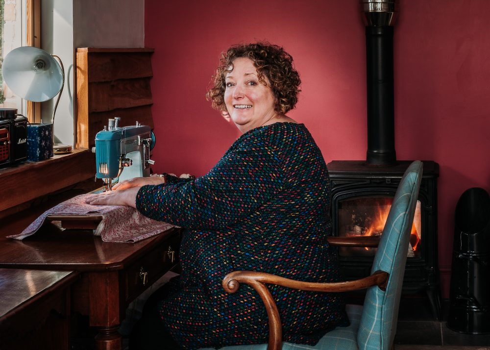 Rural Lincolnshire based Textile Artist & Upholsterer Ella Jenkins