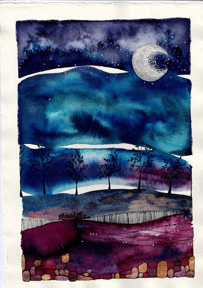 Stamford Based Watercolour and Acrylic Artist Katie Wilkins